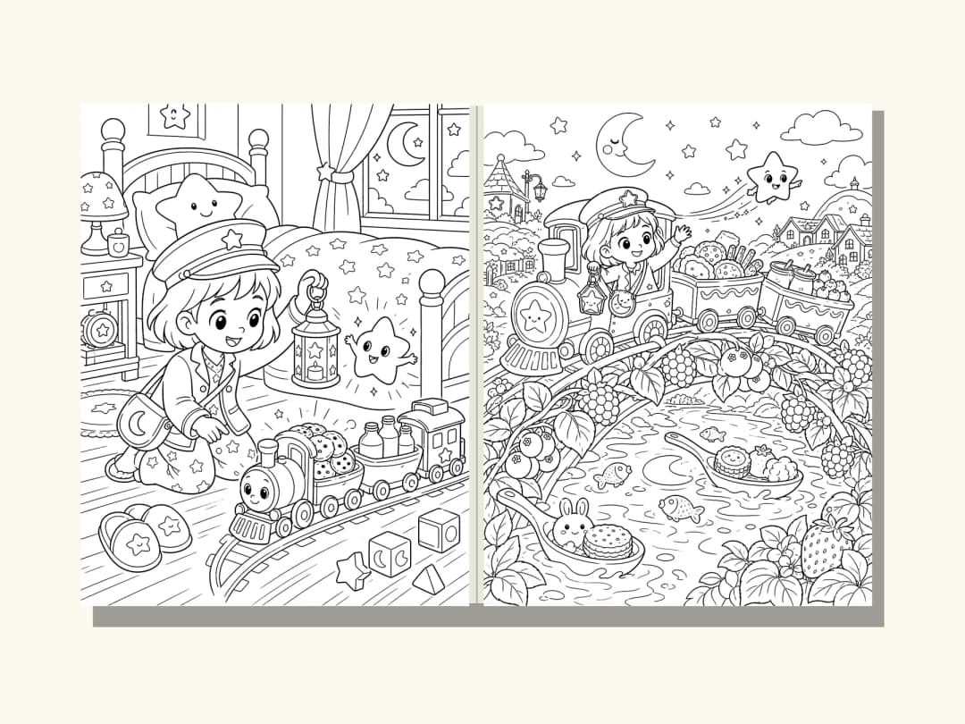 The Moonlit Snack Train